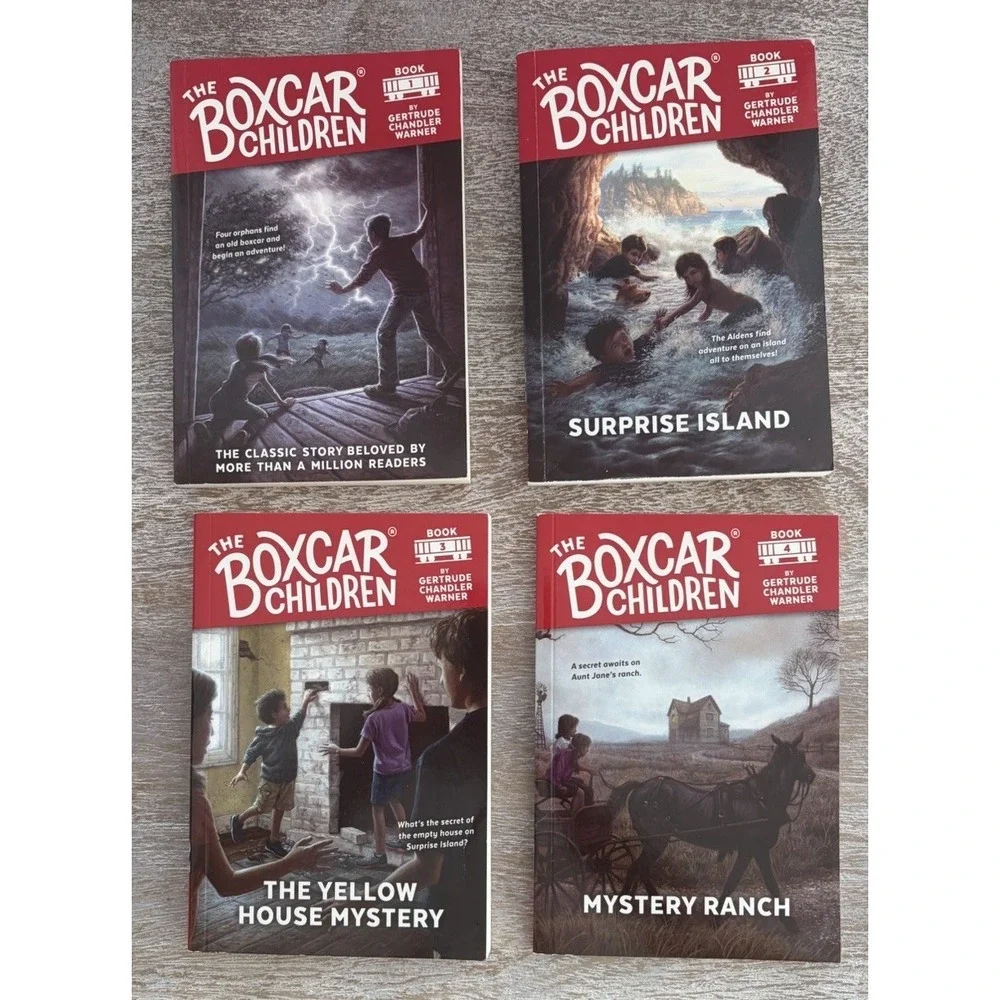 The Boxcar Children Mysteries Boxed Book Set Books 1-12 Gertrude Chandler Warner
